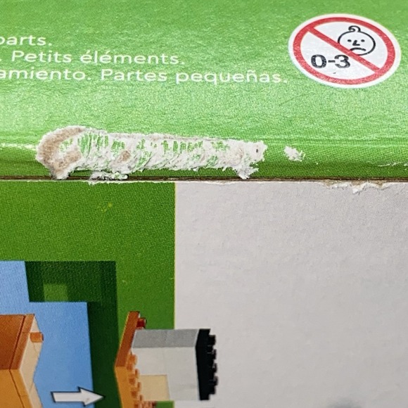 New LEGO Minecraft The‎ Fox Lodge House 21178 Building Set Drowned Zombie - Picture 6 of 6